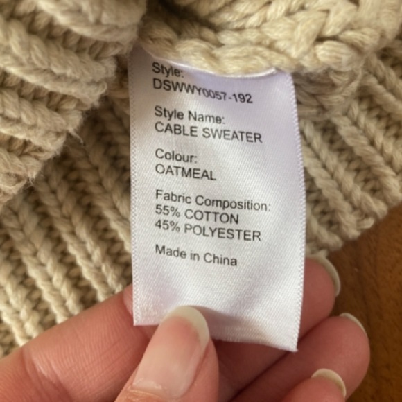 Denimist Cable Knit Aran Sweater - Picture 7 of 12